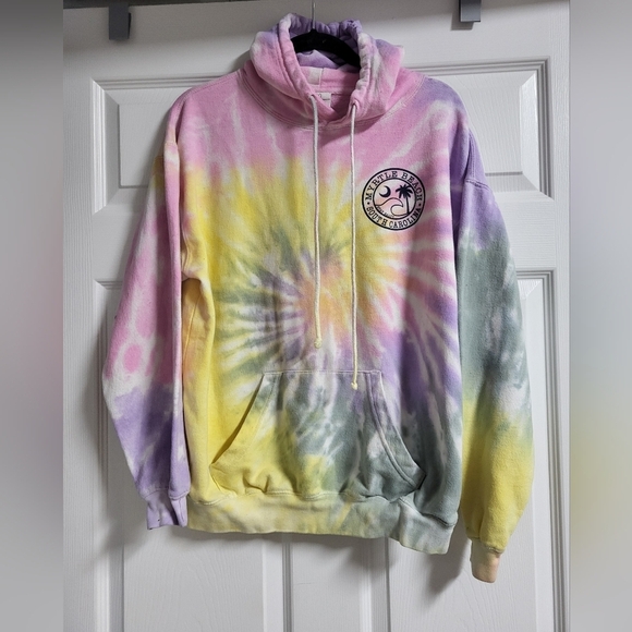 Tie-Dye Myrtle Beach Hoodie Size M - Picture 5 of 5